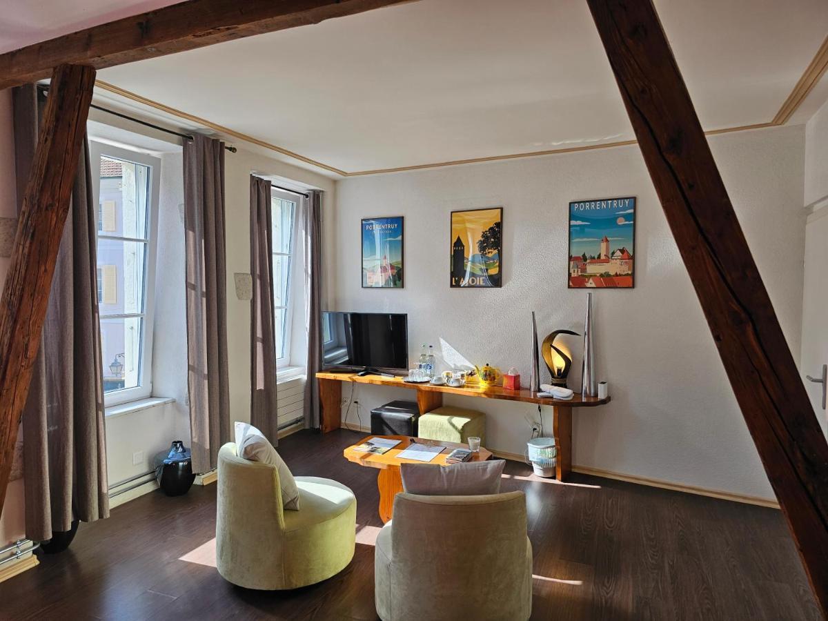 La Croix Federale Otel Porrentruy Dış mekan fotoğraf