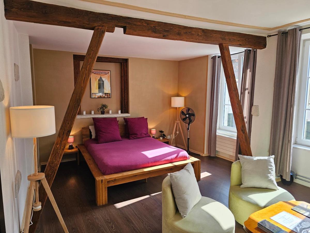 La Croix Federale Otel Porrentruy Dış mekan fotoğraf